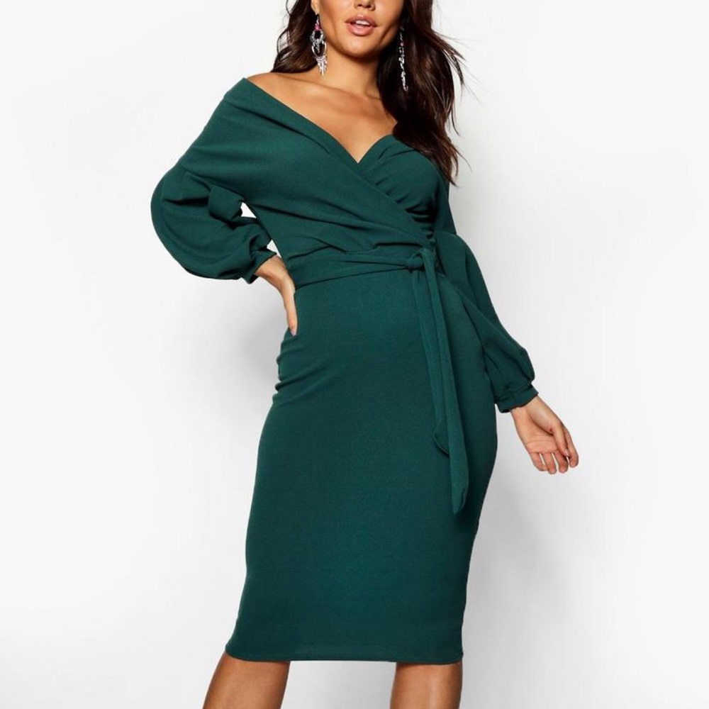 Boohoo midi dress